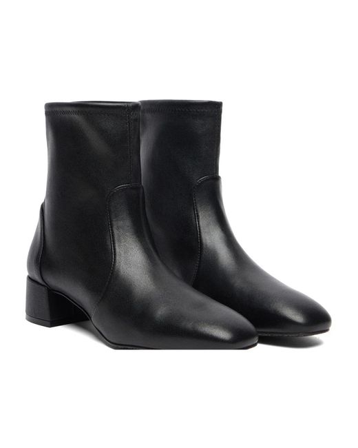 Stuart Weitzman Black Heeled Boots