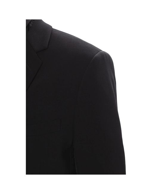 Fendi Logo blazer in schwarz in Black für Herren