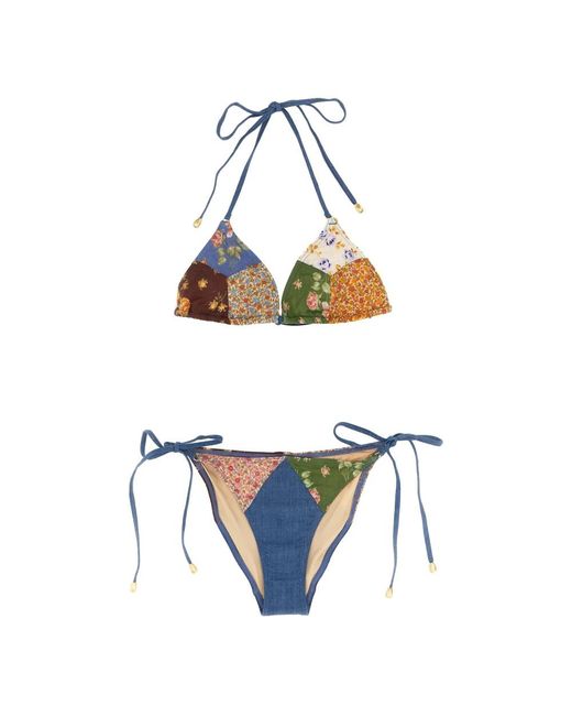 Zimmermann Blue Bikinis