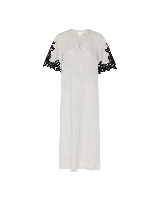 Heartmade Midi Jurken in het White