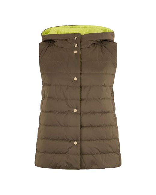 Vests di Herno in Green