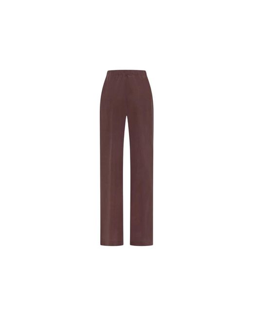 Seventy Purple Straight Trousers
