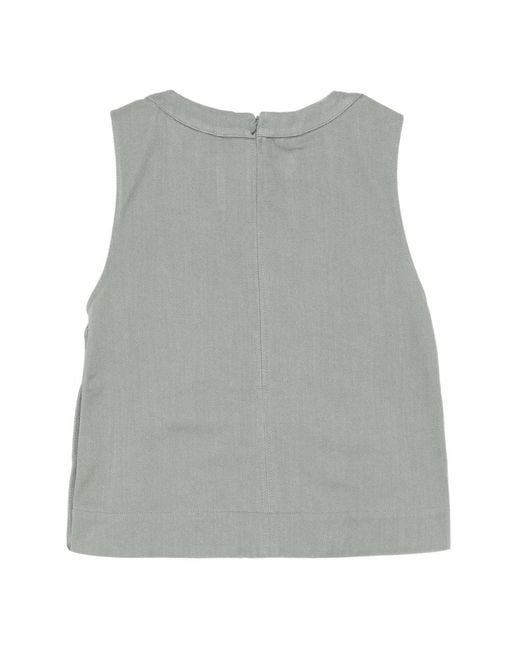 Soeur Gray Sleeveless Tops