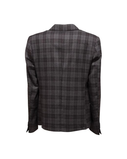 GAUDI Jassen ,Grijs ,Ironic Dandy Jas in het Black voor heren
