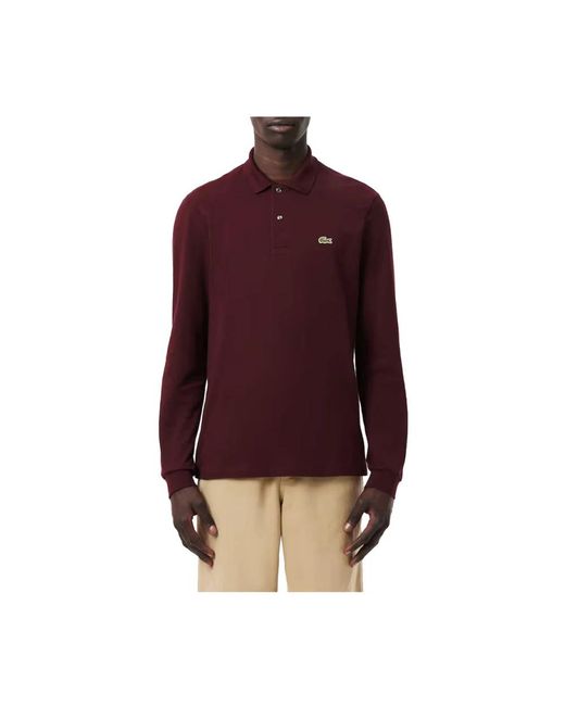 Lacoste Purple Polo Shirts for men