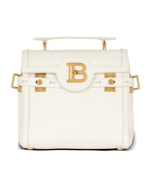 Balmain White Handbags