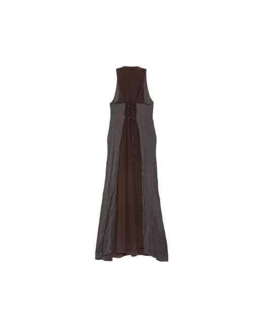 Alysi Brown Maxi Dresses