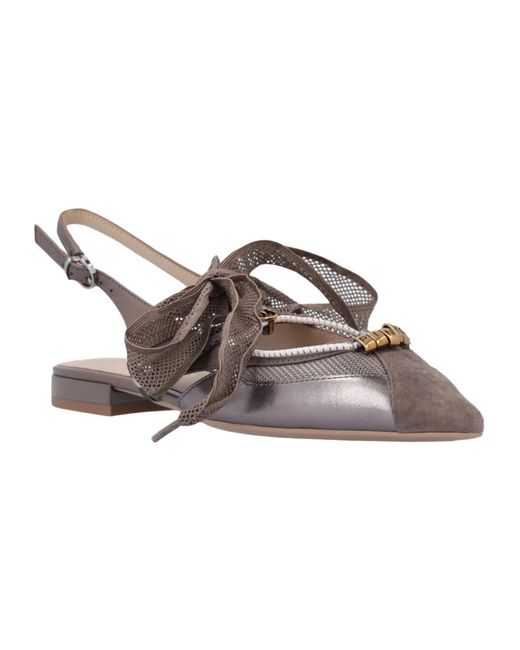 Pinko Brown Ballerinas