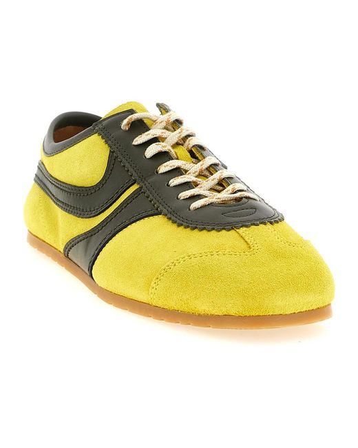 Dries Van Noten Yellow Sneakers for men