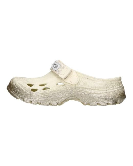 Suicoke White Clogs