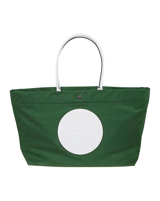 Tory Burch Green Shopping Bags