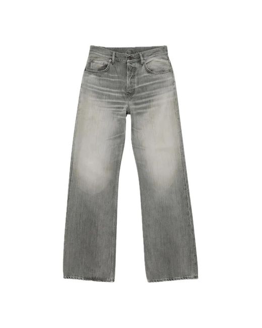 Straight Jeans Acne pour homme en coloris Gray