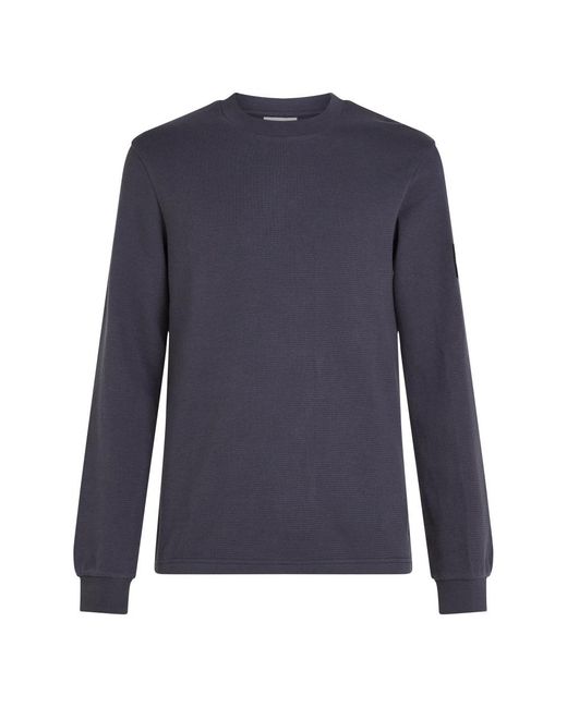 Calvin Klein Blue Round-Neck Knitwear for men