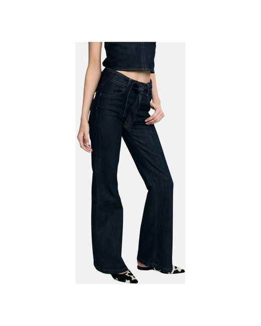 Please Blue Boot-Cut Jeans