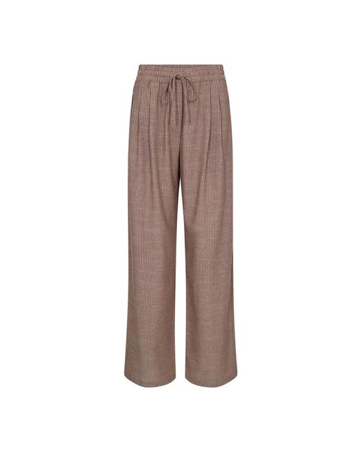 co'couture Wijde Broeken in het Brown
