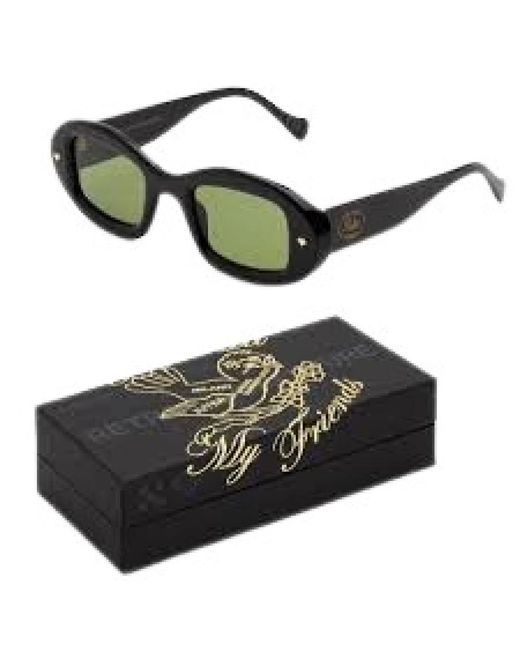 Sunglasses di Retrosuperfuture in Green