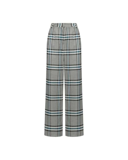 Wide Trousers di SIMONA CORSELLINI in Gray