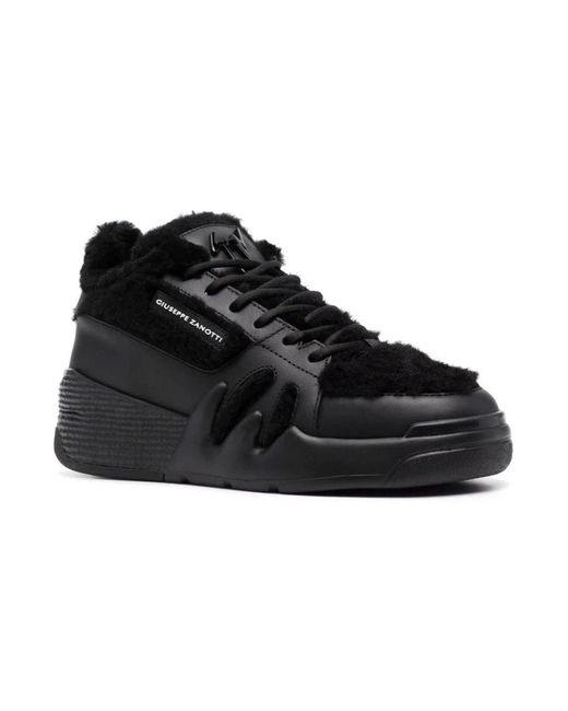 Giuseppe Zanotti Black Sneakers
