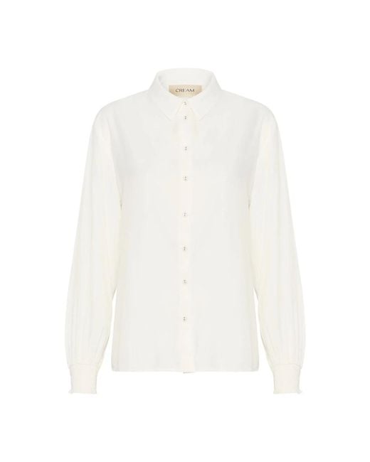 Cream White Shirts