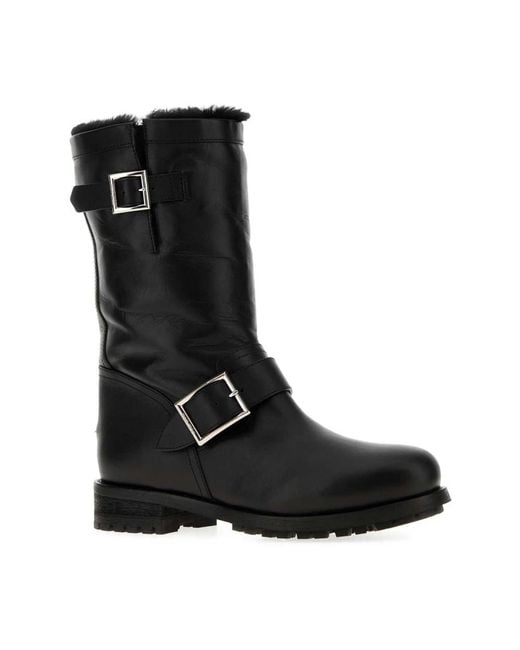 Jimmy Choo Black High Boots