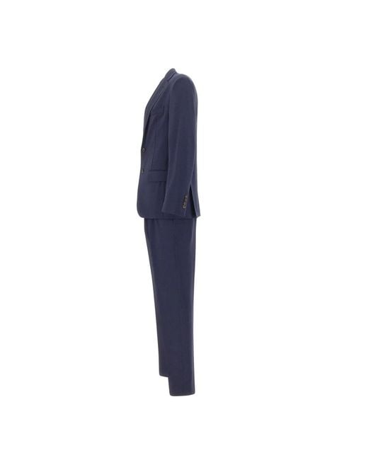 Eleventy Blue Single Breasted Suits for men