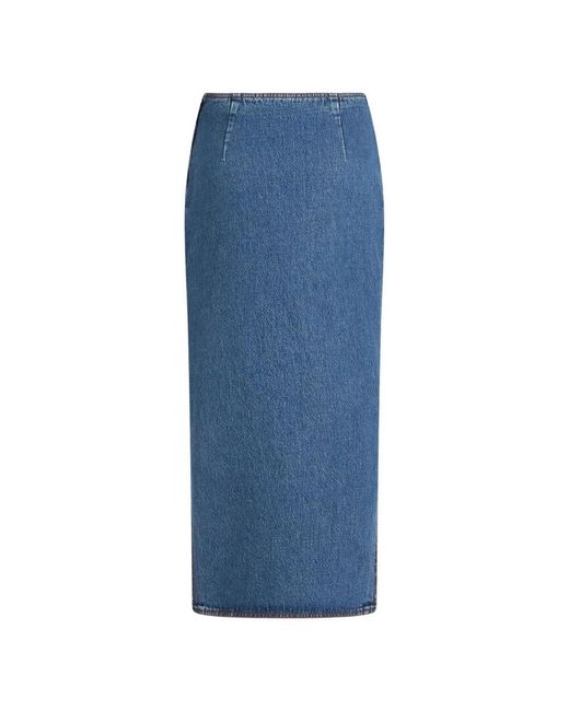 Etro Blue Denim skirts
