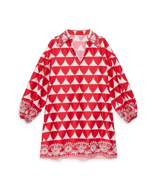 Maliparmi Red Short Dresses