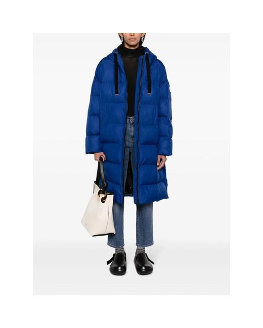 Lorena Antoniazzi Blue Down Coats