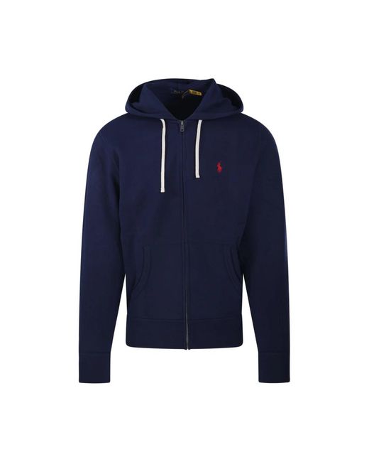 Ralph Lauren Hoodies & Sweatvesten ,Blauw ,Hoody Sweatshirt in het Blue voor heren