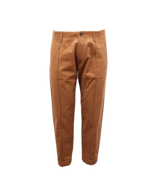 Nine:inthe:morning Brown Chinos for men