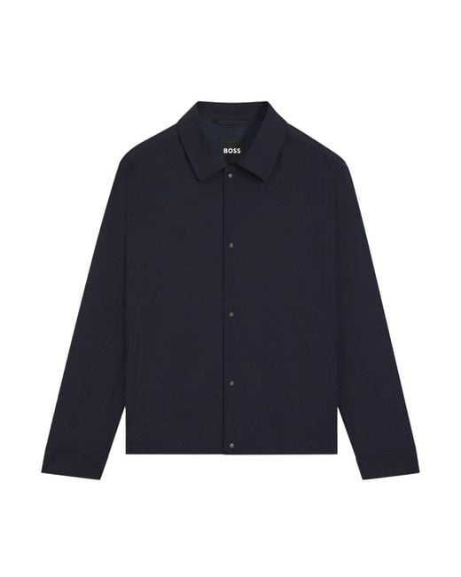 Boss Blue Light Jackets for men