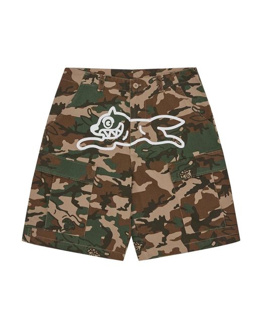 ICECREAM Green Bermudas for men