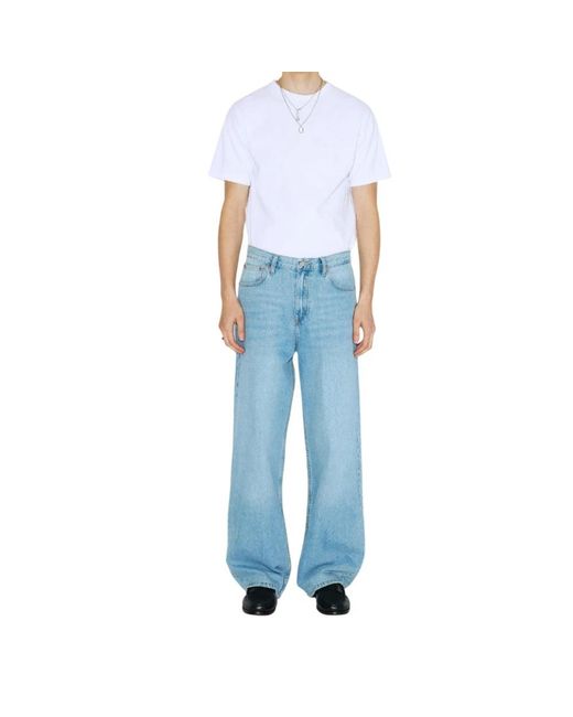 Dr. Denim Cormac Baggy in het Blue voor heren