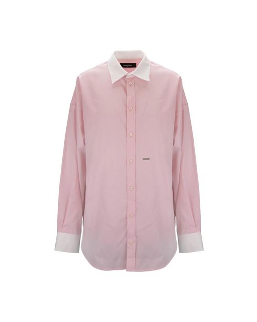 DSquared² Shirt in het Pink