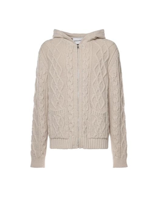 Amaranto Natural Cardigans for men