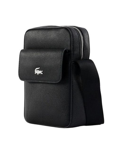 Messenger Bags di Lacoste in Black da Uomo