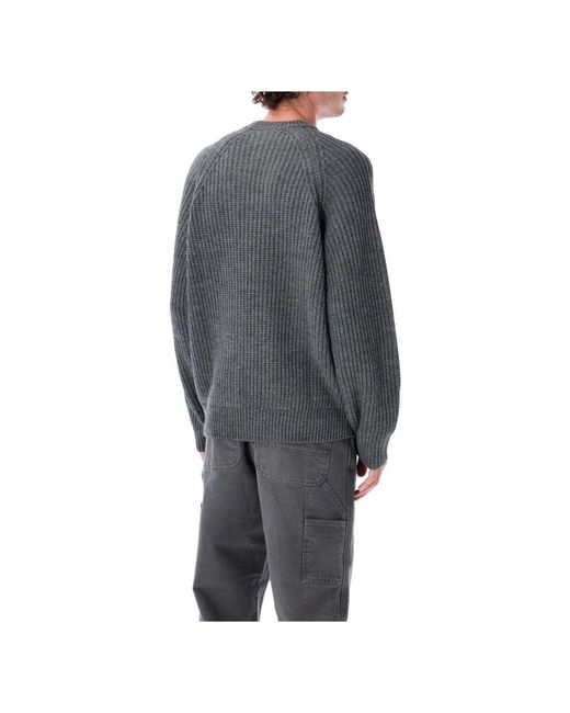 Carhartt Gray Round-Neck Knitwear for men