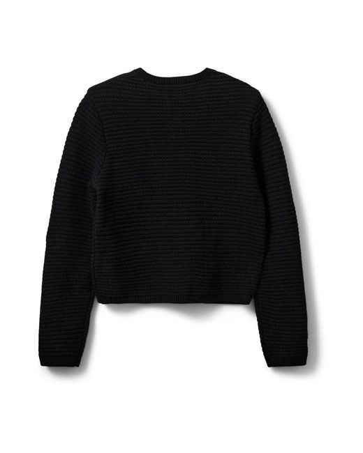 Sofie Schnoor Truien & Vesten ,Zwart ,Katoen Clairesw Cardigan in het Black