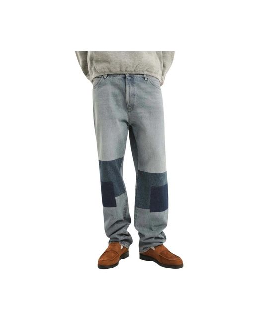 1989 STUDIO Jeans ,Blauw ,Blauwe Regular Jeans in het Gray voor heren