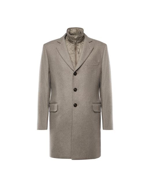 Fay Gray Single-Breasted Coats for men