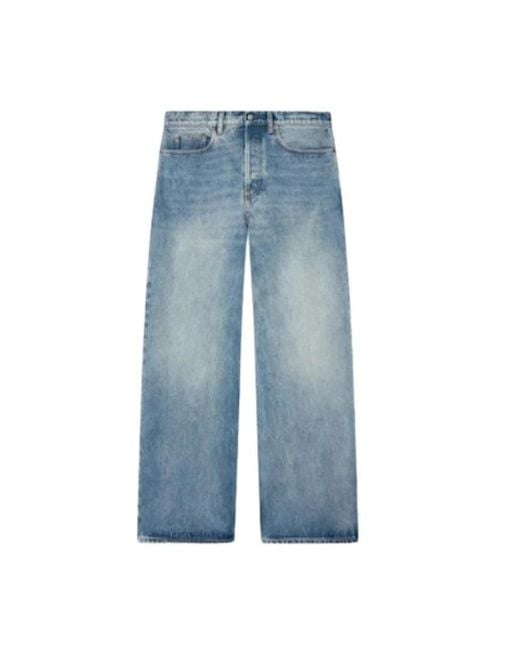 Golden Goose Deluxe Brand Blue Wide Jeans for men
