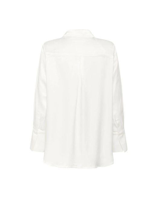 My Essential Wardrobe Overhemden ,Wit ,Shirts in het White