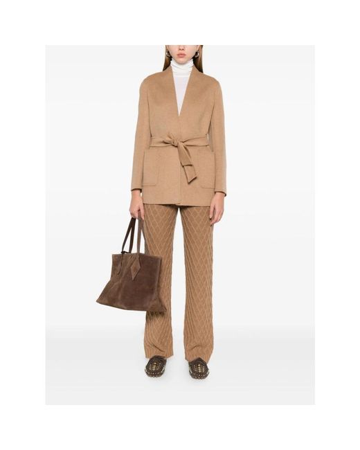 Max Mara Lichte Jassen in het Natural