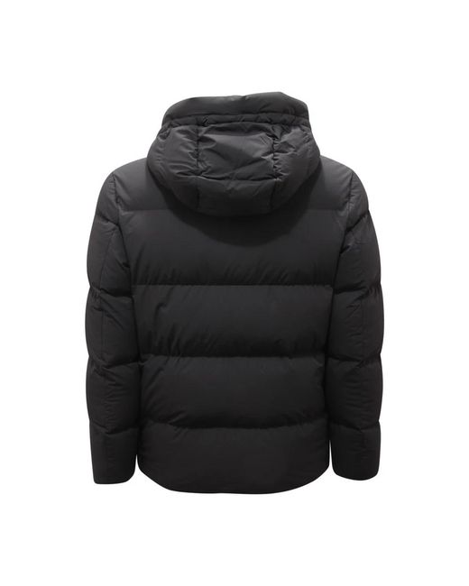 Woolrich Black Winter Jackets for men