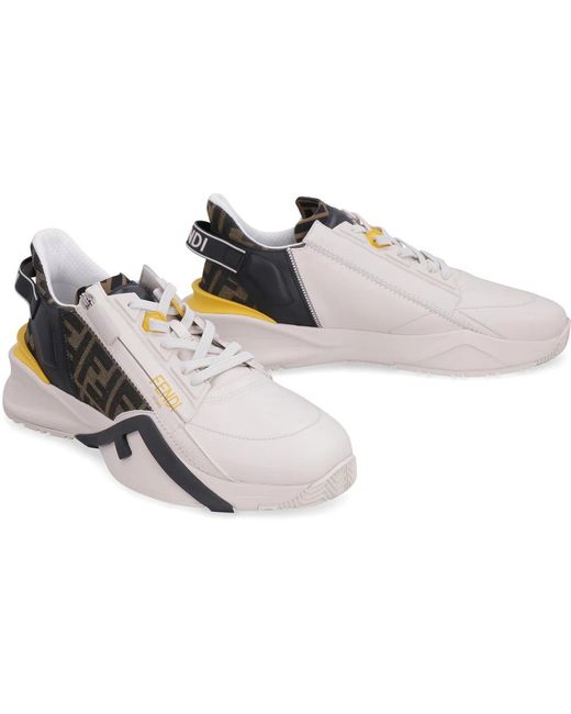 Fendi Natural Sneakers for men