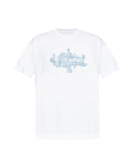 Givenchy T-Shirts in het White voor heren