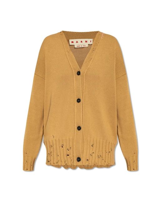 Knitwear > cardigans Marni en coloris Yellow