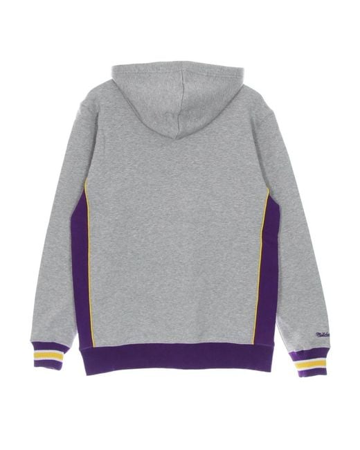 Mitchell & Ness Gray Hoodies for men
