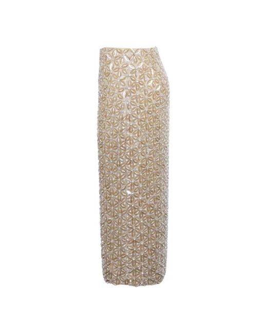 P.A.R.O.S.H. Natural Midi Skirts