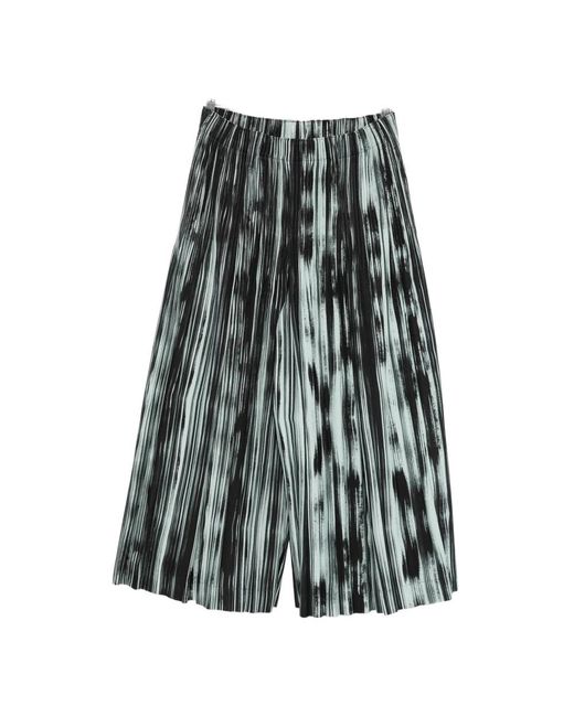 Issey Miyake Gray Pleated Trousers for men
